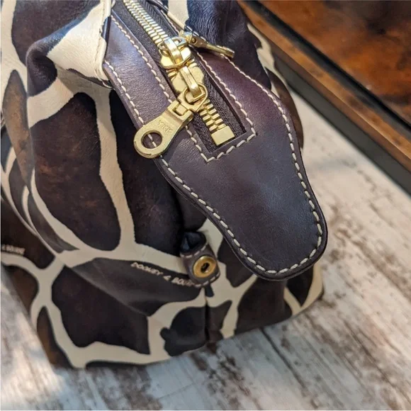 Dooney and Bourke Giraffe Print Weekend Bag - Picture 11 of 16